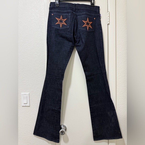 Victoria Beckham Women's Dark Blue Jeans, - Picture 2 of 9